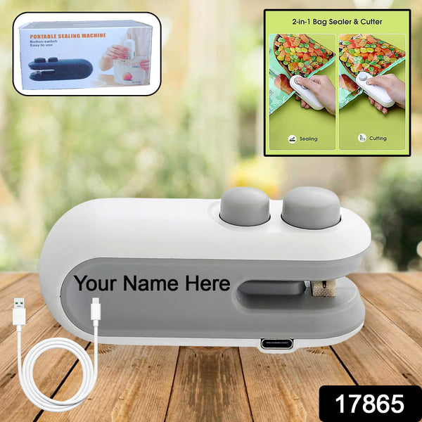 Portable Usb Rechargeable Vacuum Sealer Machine (1 Pc)