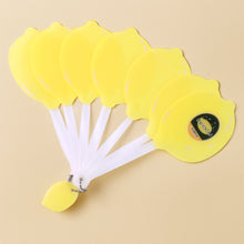 Lemon-Shape Hand Fan - (1 Pc)