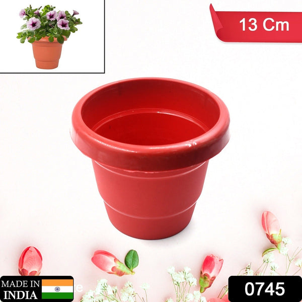 13 cm plastic plant container, heavy-duty, for indoor or outdoor decor, sold Smartnewbellly.