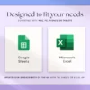 Ultimate Annual Budget Spreadsheet – Google Sheets & Excel Template - Image 4